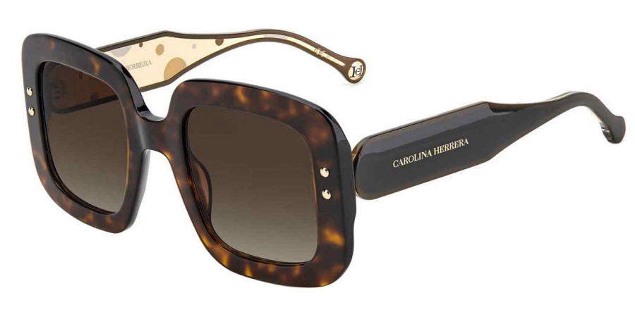 Accessories Carolina Herrera | Carolina Herrera Ch 0010 Dark Havana