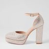 Shoes Mollini | Mollini Angelar Silver Nude