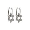 Jewellery Elphin Lane | Elphin Lane Star Crystal Earring Silver