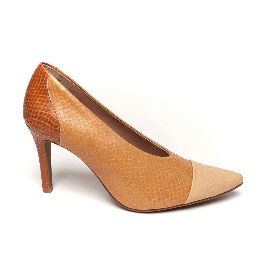 Shoes Brazilio | Brazilio Charlize Amber Tan Multi