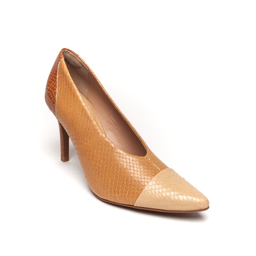 Shoes Brazilio | Brazilio Charlize Amber Tan Multi