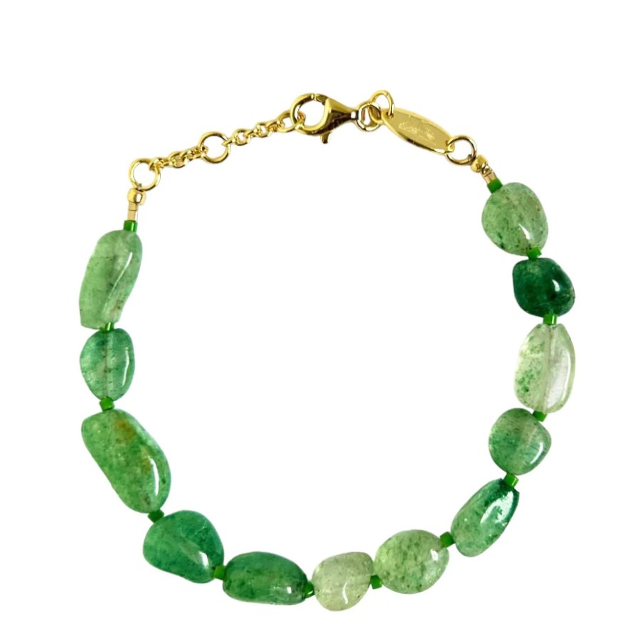 Jewellery Gold Sister | Gold Sister Lime Splice Bracelet