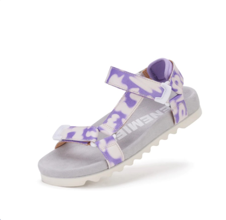 Shoes Rollie | Rollie Tooth Wedge Sandal Purple Haze