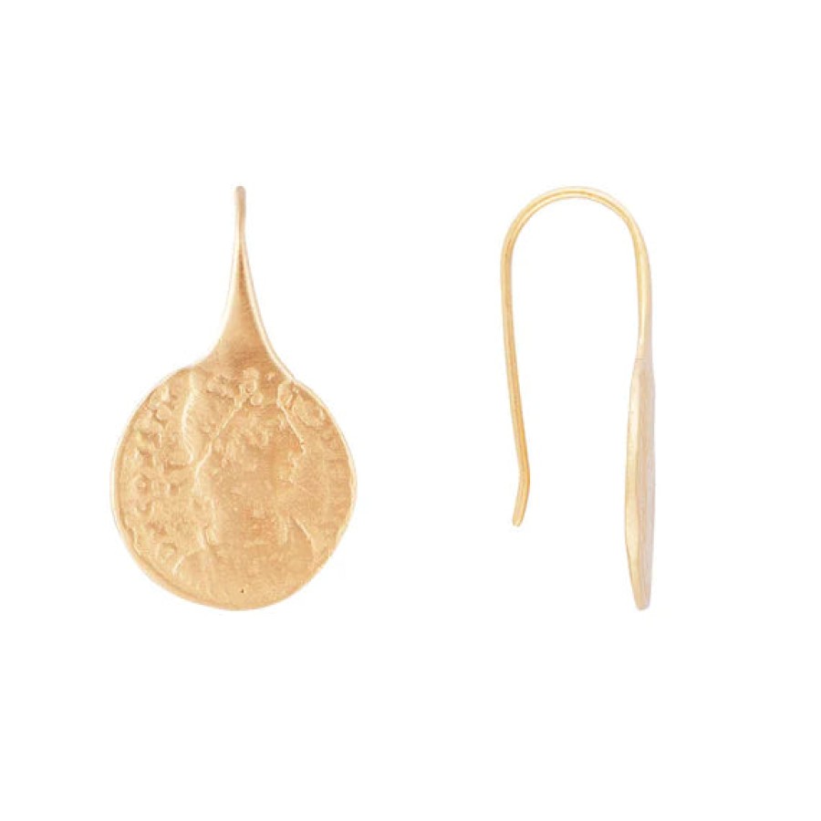 Jewellery Fairley | Fairley Gold Ancient Coin Hooks