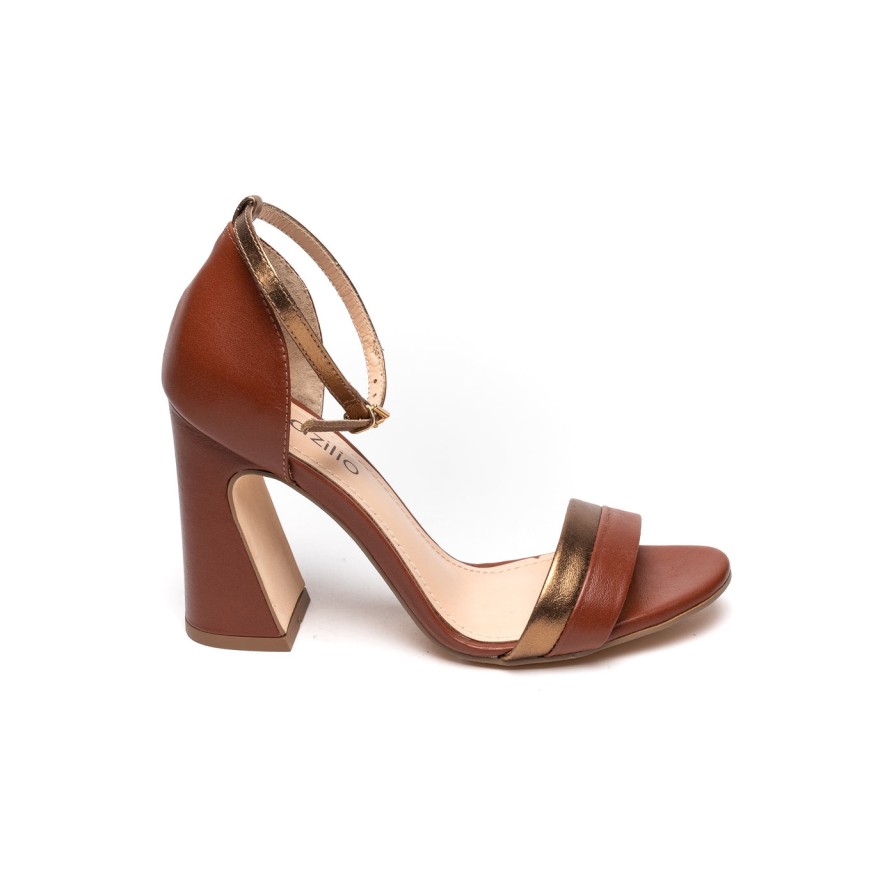 Shoes Brazilio | Brazilio Fran Cognac Bronze