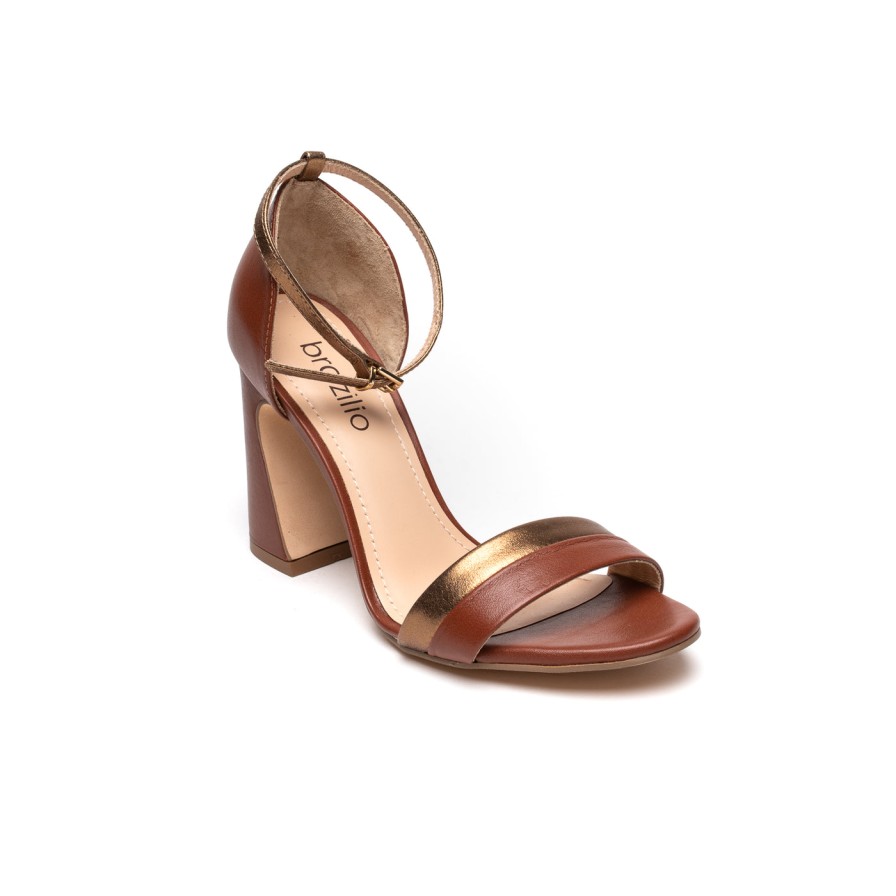 Shoes Brazilio | Brazilio Fran Cognac Bronze