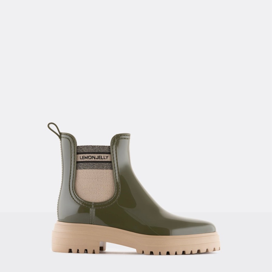 Shoes LEMON JELLY | Lemon Jelly Flow Military Green