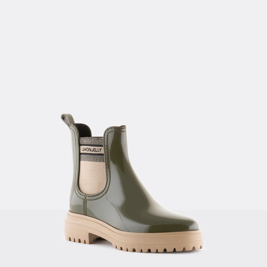 Shoes LEMON JELLY | Lemon Jelly Flow Military Green