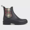 Shoes Verbenas | Verbenas Gaudi Welly Boot Black Tartan