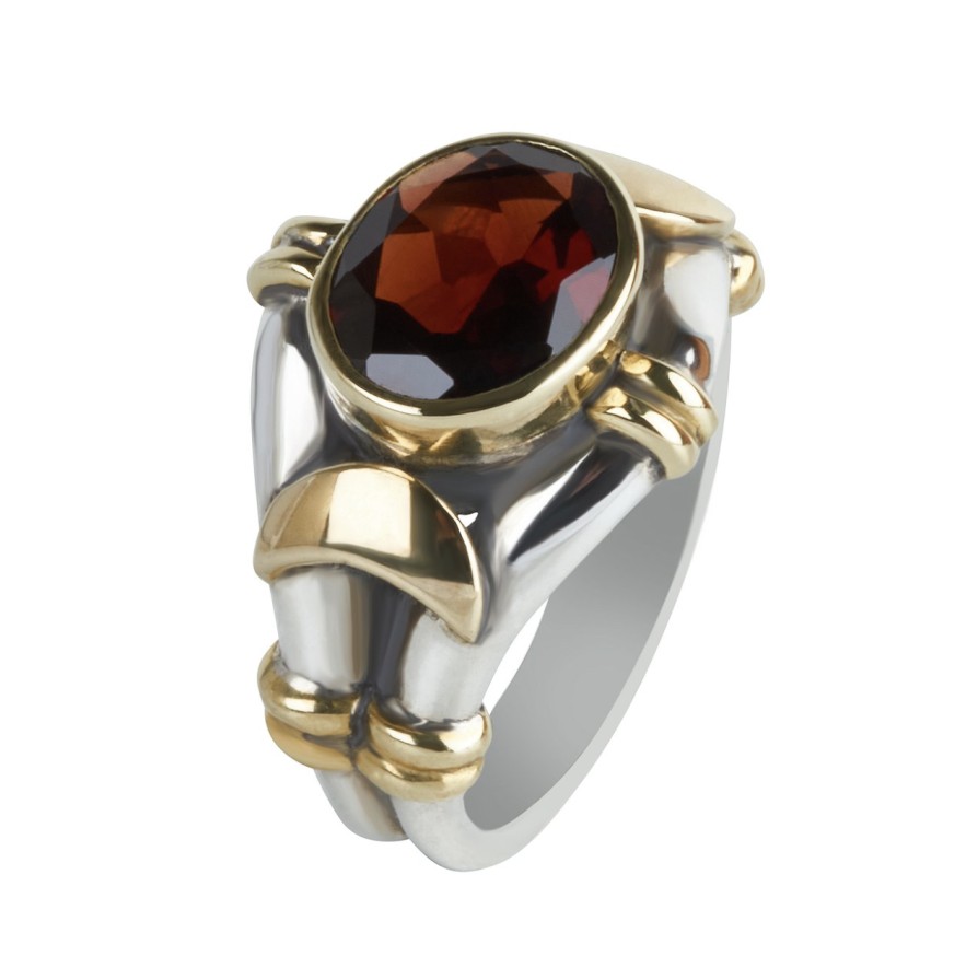 Jewellery Kyoti | Kyoti Freya Ring Garnet