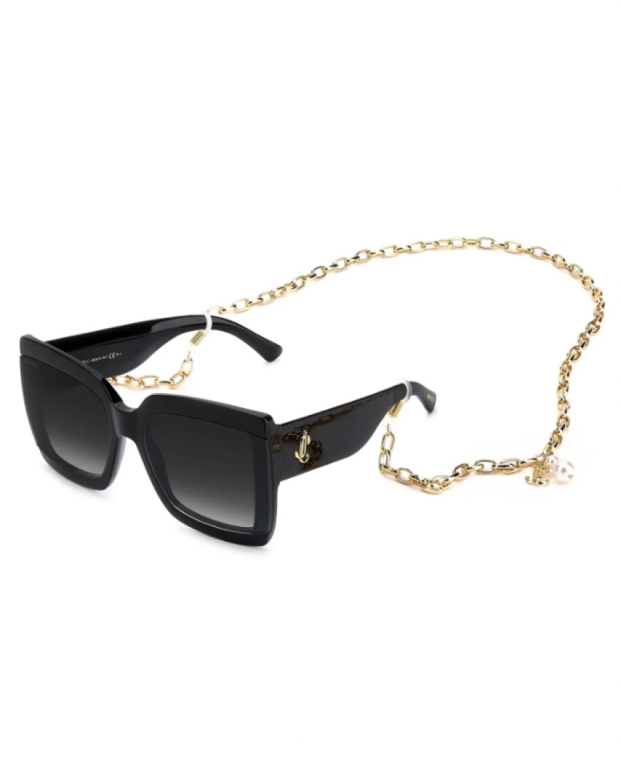 Accessories JIMMY CHOO | Jimmy Choo Renee Black W Gold Chain