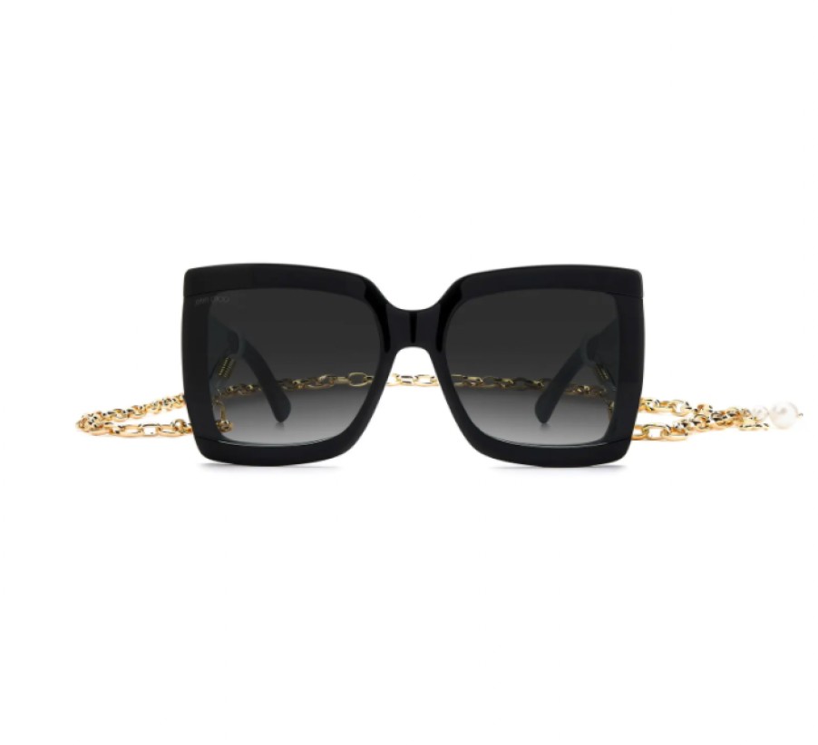 Accessories JIMMY CHOO | Jimmy Choo Renee Black W Gold Chain